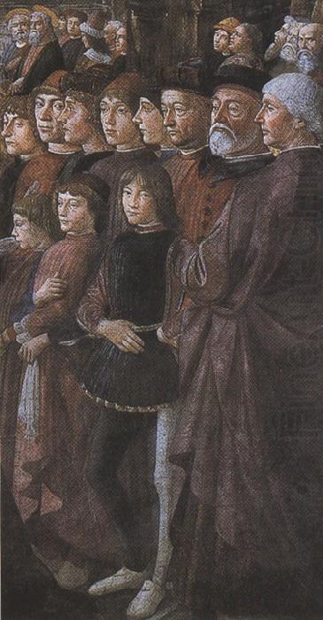 Domenico Ghirlandaio,The Calling of the first Apostles,peter and Andrew (mk36), Sandro Botticelli